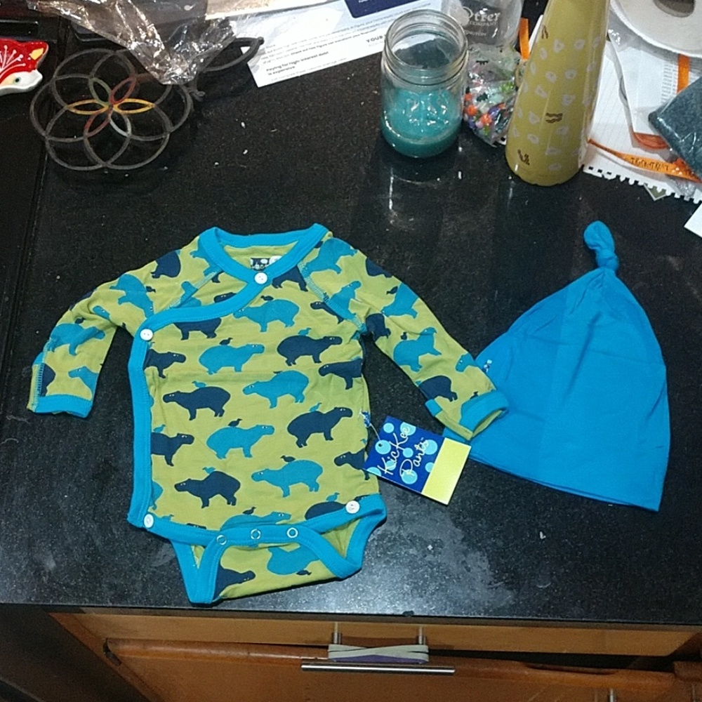 Kicker Pants Kimono 0-3 months